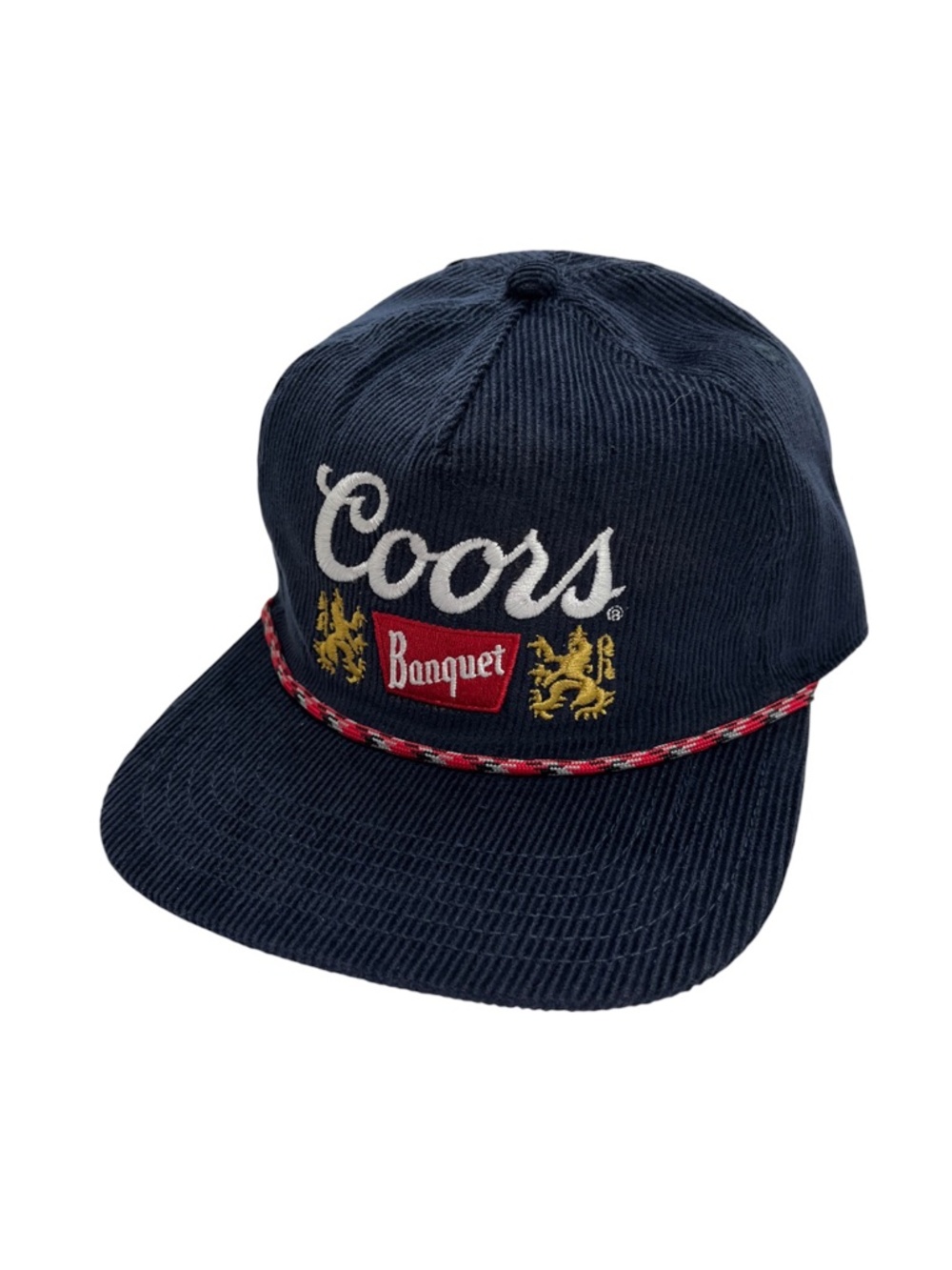 Coors Banquet Corduroy Hat Embroidered NWT